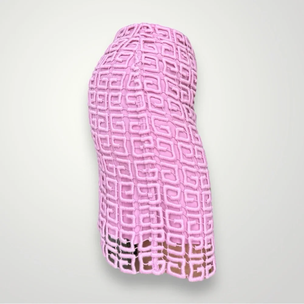 Givenchy Pink Monogram 1290$ 4G Midi Skirt 🎀 - Picture 5 of 9